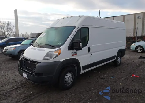 2021 Ram Promaster 2500 High Roof 159 Wb from USA, damaged, VIN 3C6LRVDG3ME508121